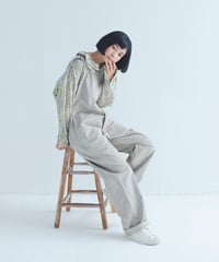 -M-［medium］オーバーオール Hilary2 / グレーベージュ