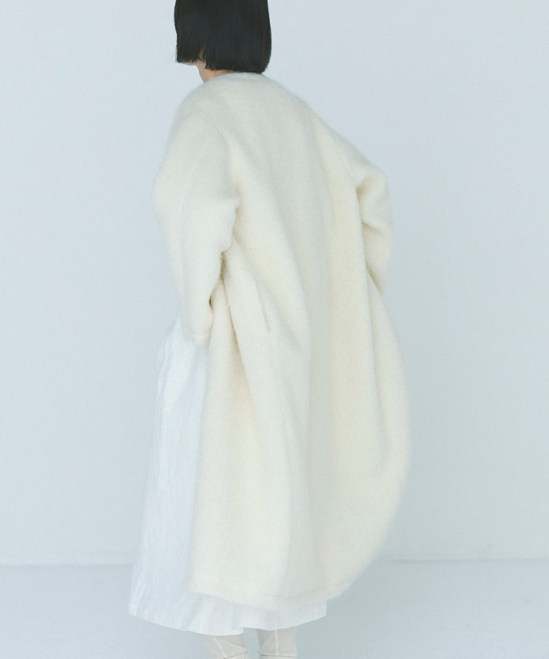 M-［medium］リネンネルワンピース Lotta / ホワイト | days