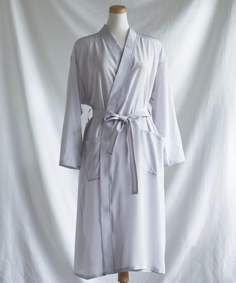 -M-［medium］シルクローブ Myla / アイスグレー