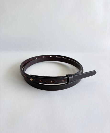 ［Martin Faizey］ 0.5inch Light Weight Bridle Stud Belt