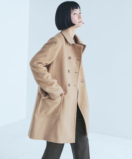 -M-［medium］ウールコート M coat / キャメル