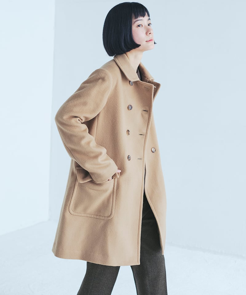 M-［medium］ウールコート M coat / キャメル | days