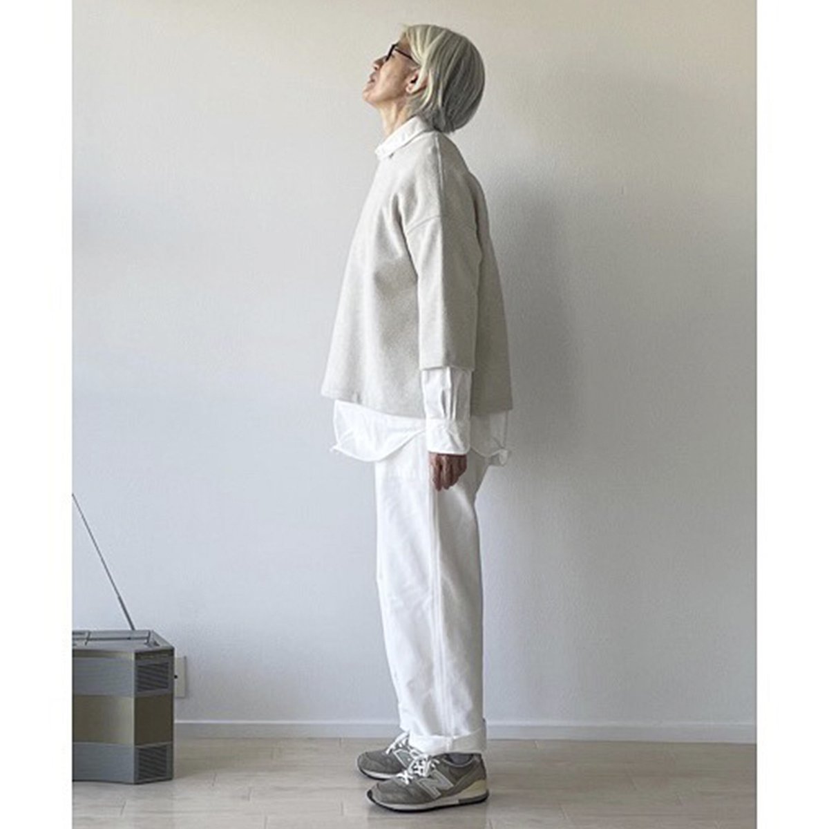 【fuwafuwa★ 】-M-mediumコットンネルパンツ ホワイト M-［medium］コットンネルパンツ Nell / ホワイト | days