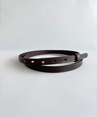 ［Martin Faizey］ 0.5inch Light Weight Bridle Stud Belt