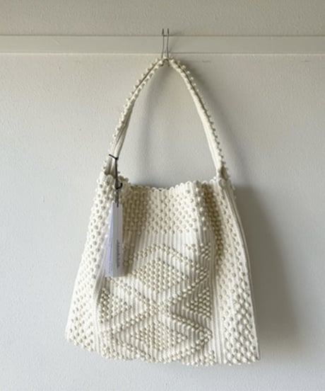 ［antonello tedde］FLAT bag / クリーム
