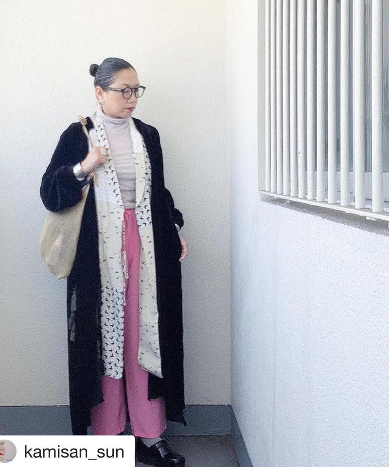 M-［medium］シルクパンツ Lulu / ローズ | days