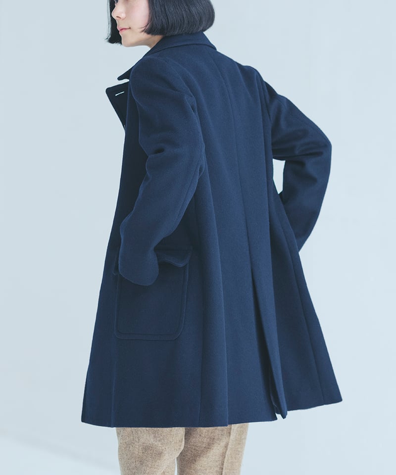 M-［medium］ウールコート M coat / ネイビー | days