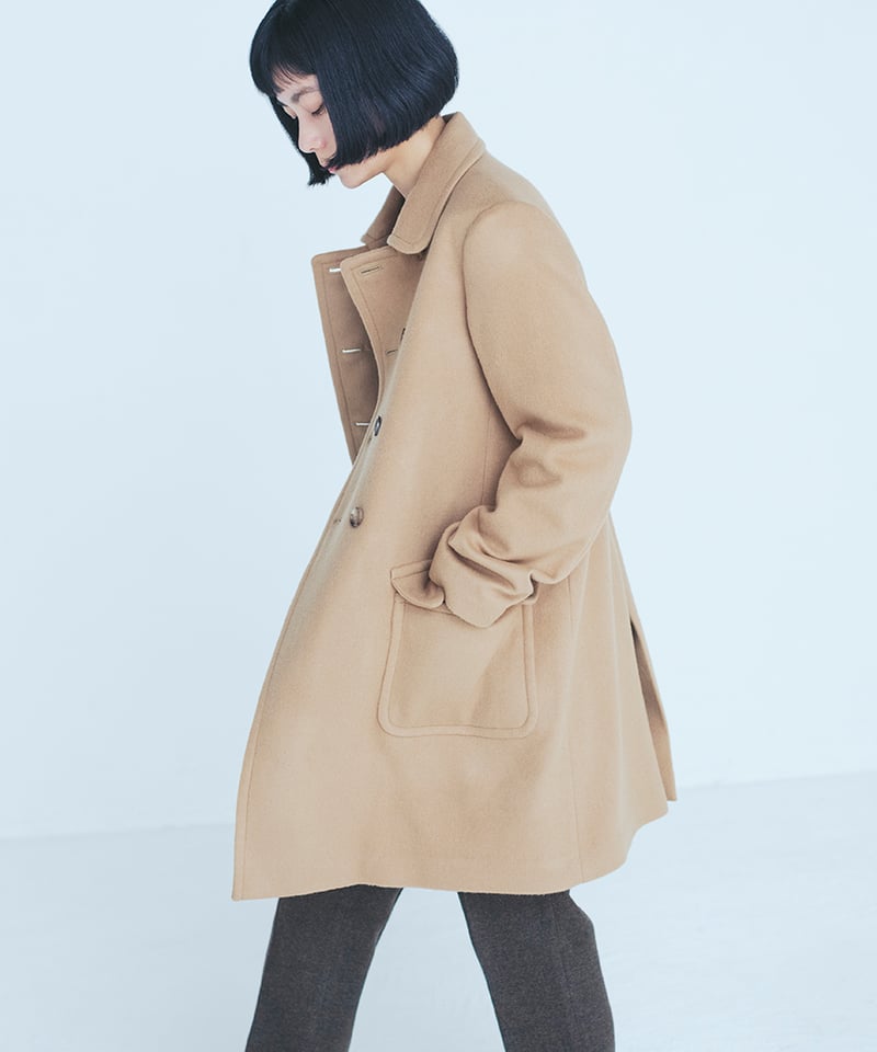 MACHATTテーラードウールコート　キャメル MACHATTテーラードウールコート キャメル