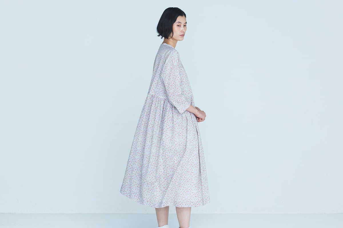 ROSE 様 リバティワンピース お揃い】リバティRose Xanthe(ローズザンジー)リップストップ