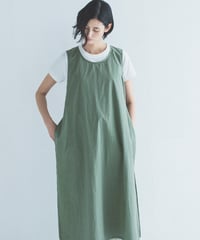 -M-［medium］タブリエワンピース Drew / セージグリーン