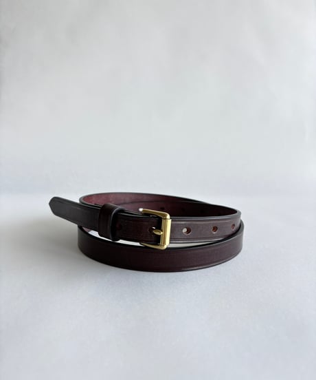 ［Martin Faizey］ 0.75inch Roller Buckle Light Weight Bridle Belt