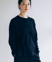 -M-［medium］ロングスリーブTシャツ LST / ネイビー
