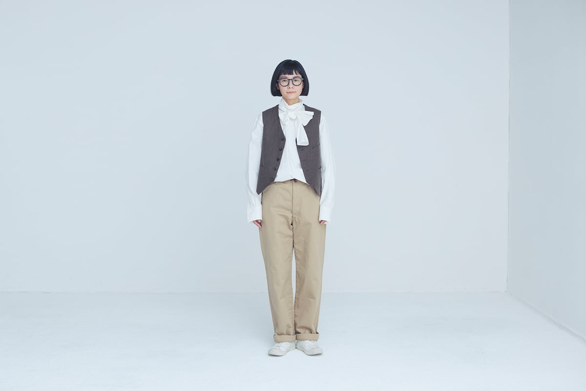 【MY0401様】Chaos リネンキャンバスベスト 新品未使用 MY0401様】Chaos リネンキャンバスベスト 新品未使用