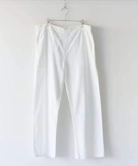 -M-［medium］コットンネルパンツ Nell / ホワイト