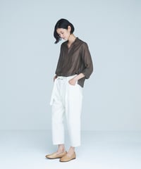 M-［medium］コットンシルクワンピース Lily / カーキ | days