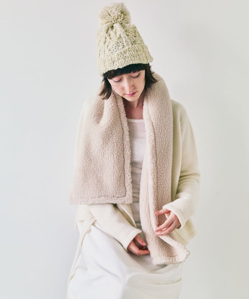 ARAMIS オフホワイト　ベージュ　カシミア100 カーディガン【美品】 ARAMIS オフホワイトベージュカシミア100 カーディガン【美品】