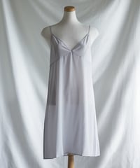 -M-［medium］シルクキャミソールドレス Rose / アイスグレー