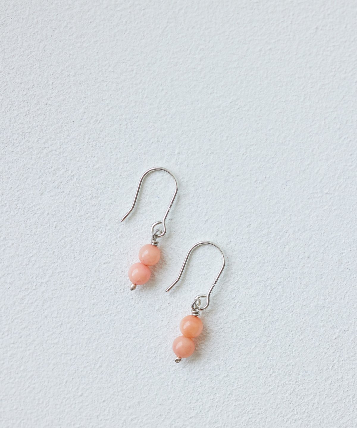サンゴピアス 3mm / コーラルピンク | days サンゴピアス 3mm / コーラルピンク | days