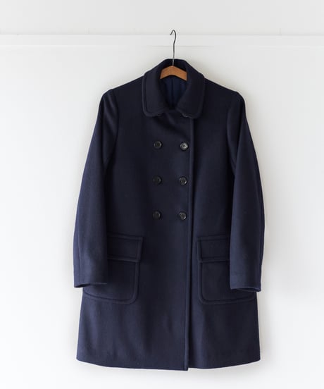 -M-［medium］ウールコート M coat / ネイビー