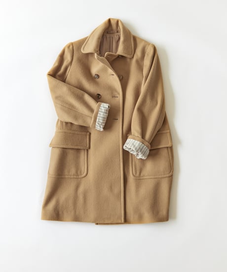 -M-［medium］ウールコート M coat / キャメル