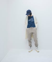 -M-［medium］モヘアロングカーディガン Amber / オフホワイト