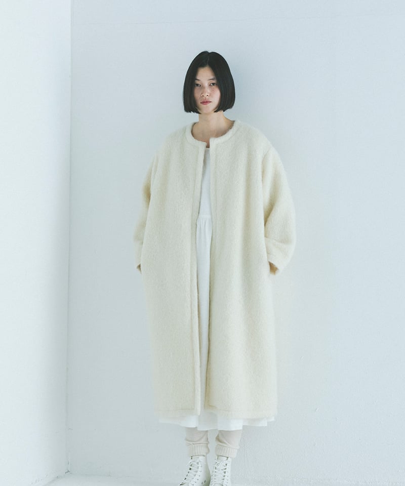 Brooks Brothers ロングコート モヘヤ リバーコート シャギー M Brooks Brothers ロングコート モヘヤ リバーコート シャギー M Brooks