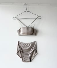 ［cocoona  skinwear］バンドゥブラジャー / トープ