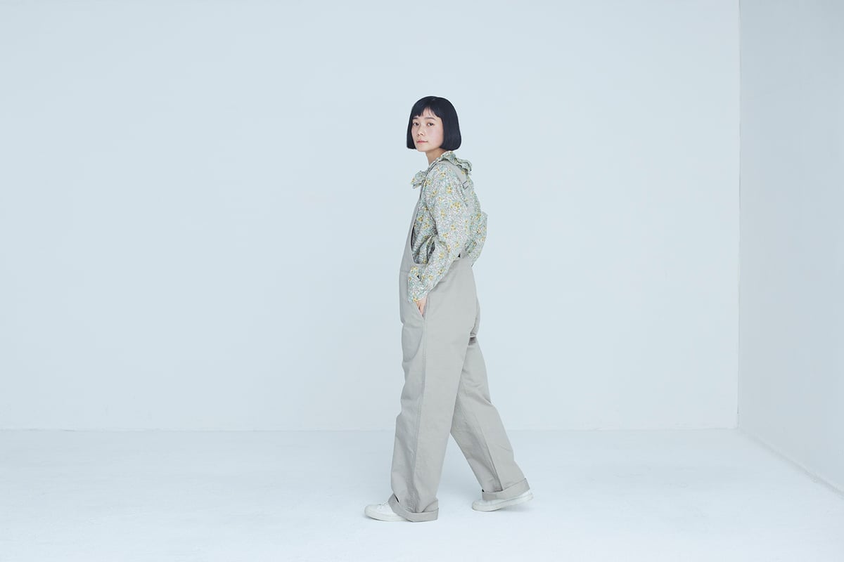 -M-medium オーバーオール hilary ホワイト オーバーオール hilary (white) - Porta nova online store