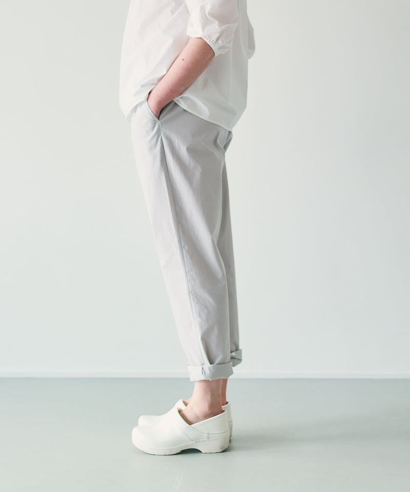 M-［medium］コットンパンツ Jade / グレー | days