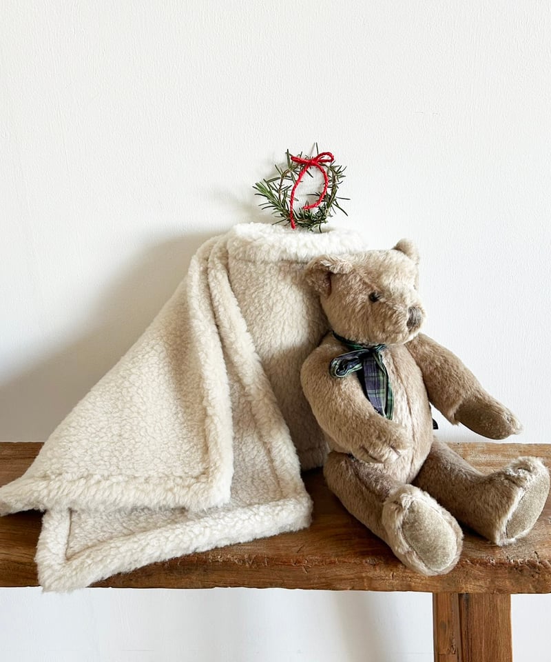 M- ［medium］ウールボアストール Matilda / ライトベージュ | days