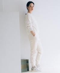 -M-［medium］圧縮ウールパンツ Ruth / オフホワイト