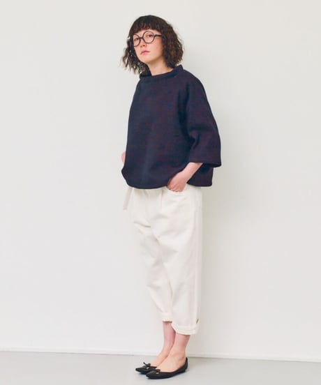 -M-［medium］セルヴィッジデニムパンツ Joanne / オフホワイト