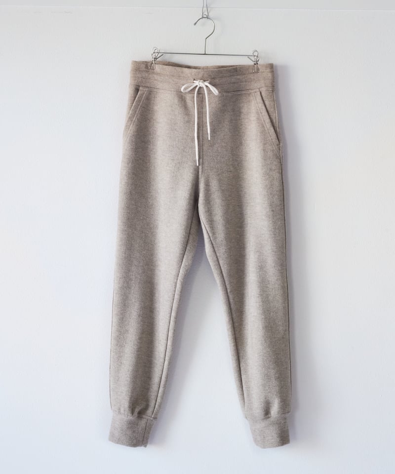 M-［medium］圧縮ウールパンツ Ruth / ベージュ | days