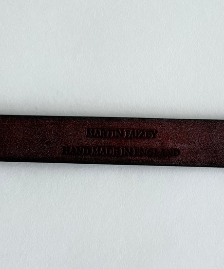 ［Martin Faizey］ 0.75inch Roller Buckle Light Weight Bridle Belt