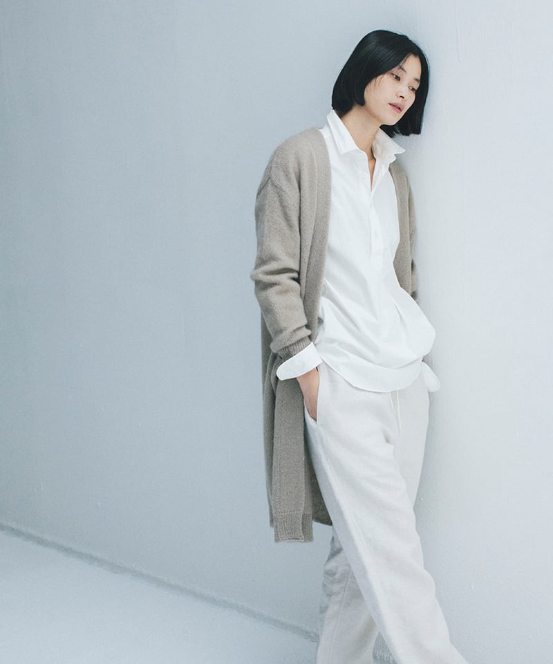 M-［medium］モヘアロングカーディガン Amber / ベージュ | days