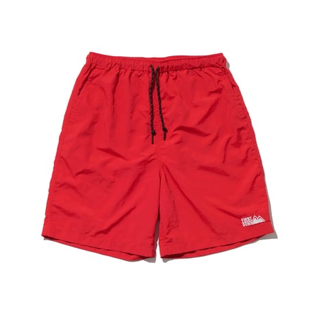 FIRST DOWN USA | COZY SHORTS TASLAN NYLON (RED)