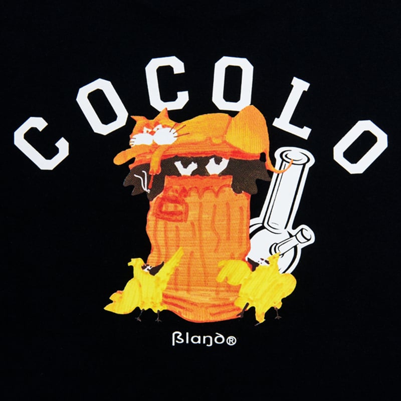 COCOLO BLAND / BUCK STREET BONG S/S TEE (BLACK) COCOLO BLAND / BUCK STREET BONG S/S TEE (BLACK)