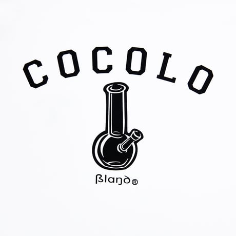 COCOLO BLAND / BACK BONG S/S TEE (WHITE)