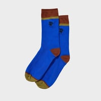LABROS / Color Block Socks (Blue)