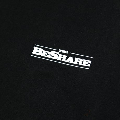 BE-SHARE|STORE LOGO L/S TEE (Black)