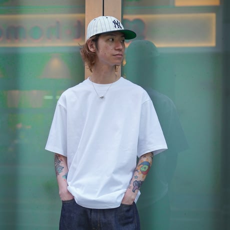 COTTON RESEARCH CLUB | S/S Tubular T-Shirt (WHITE)