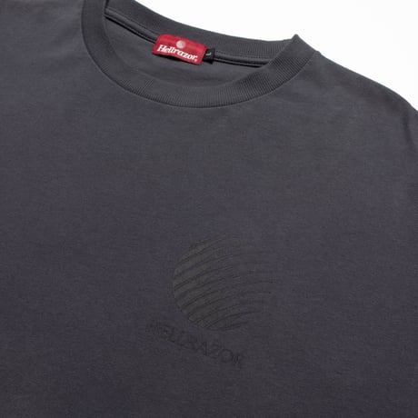 HELLRAZOR / CORE LOGO T-SHIRT (ASPHALT GREY)