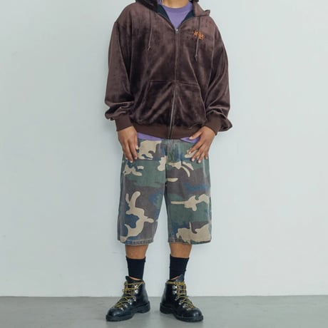 XLARGE | WASHED SHORT PANTS(CAMO)