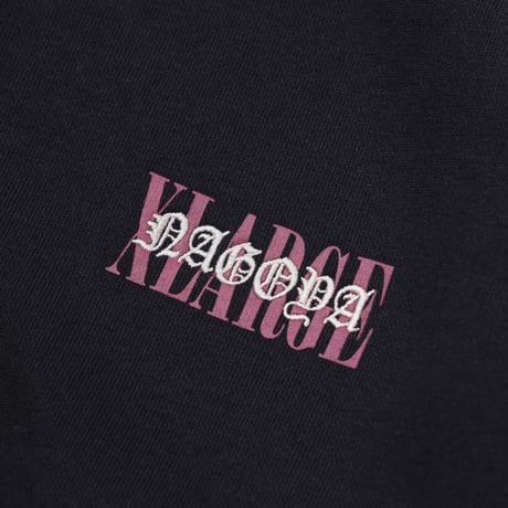 XLARGE | NAGOYA OVERLAP LOGOCREWNECK SWEATSHIRT(BLACK)