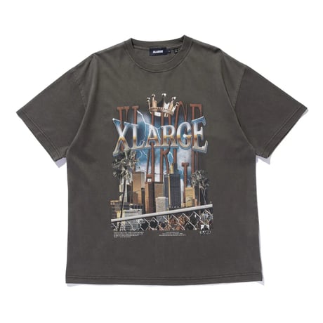XLARGE | CITYSCAPE S/S TEE(BLACK)