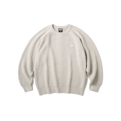 FTC | RAGLAN KNIT SWEATER "GRAY" (FTC026SPSW07)