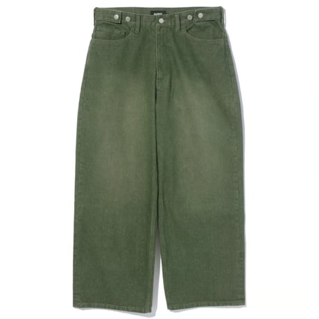 XLARGE | WASHED BAGGY DENIM PANTS(OLIVE)