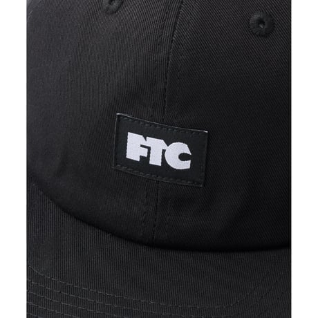 FTC | SMALL LOGO 6 PANEL "BLACK" (FTC025AWH03)