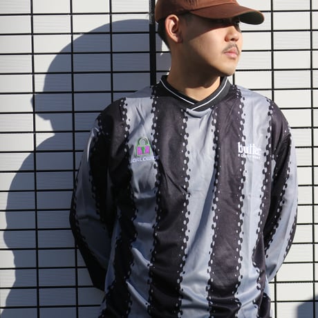 Butter Goods|All City L/S Jersey(Black / Charcoal)