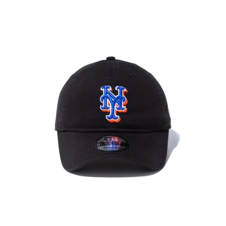 NEW ERA / 9TWENTY ウォッシュドコットン ニューヨーク・メッツ (BLACK)